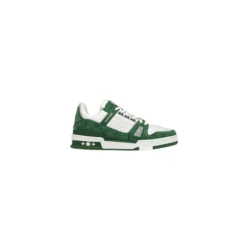 Louis Vuitton Trainer 'Green Monogram Denim'