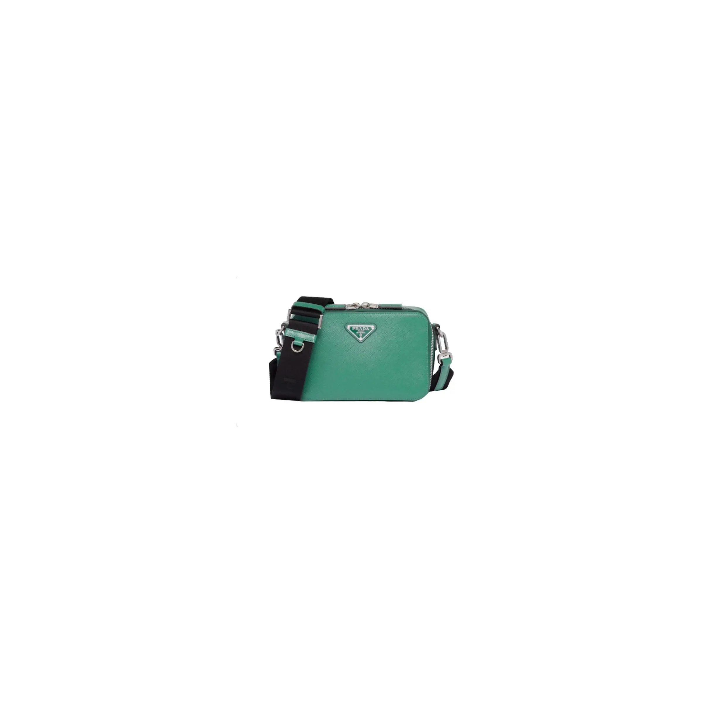 Sac Prada Brique En Cuir Saffiano – Image 2